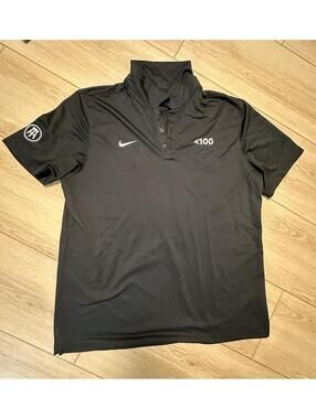 Nike Dri-FIT Barstool Sports Fore Play Golf Polo <100 Black Size L